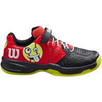 Wilson Kaos Allcourtschuh Kinder in schwarz, Größe: 28 2/3 von Wilson