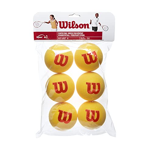 Salomon Kinder Sarer Foam Tennis Ball Set, rot/gelb, 3 Salomon Kinder Sarer Foam Tennis Ball Set, rot/gelb, 3 von Wilson