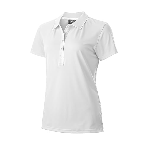 Wilson Staff Damen Golf-Poloshirt, Classic Polo, Kurzarm, Polyester / Elasthan von Wilson