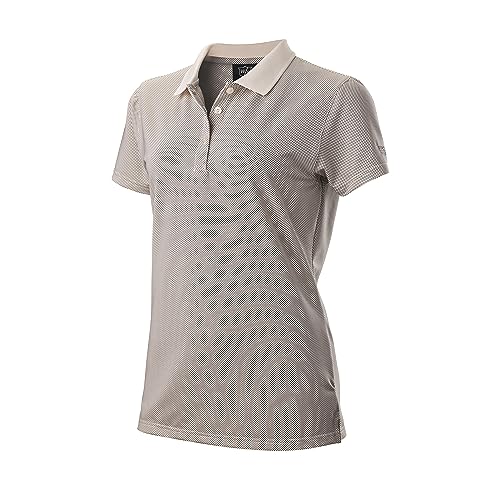 Wilson Staff Damen Golf-Poloshirt, Polka Dot Polo, Kurzarm, Polyester / Elasthan von Wilson