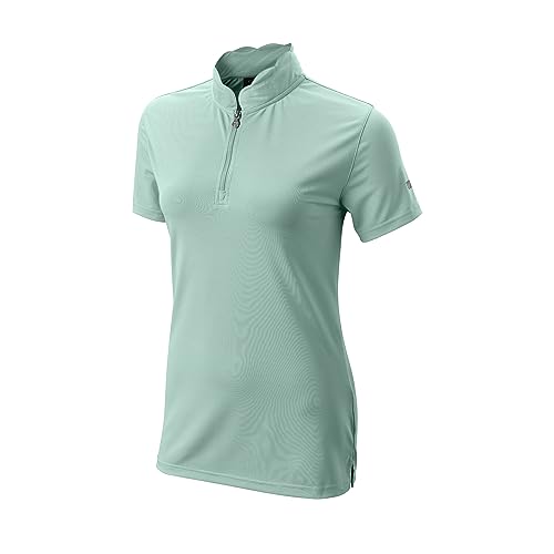 Wilson Staff Damen Golf-Poloshirt, Scalloped Collar Polo, Kurzarm, Polyester Wilson Staff Damen Golf-Poloshirt, Scalloped Collar Polo, Kurzarm, Polyester von Wilson