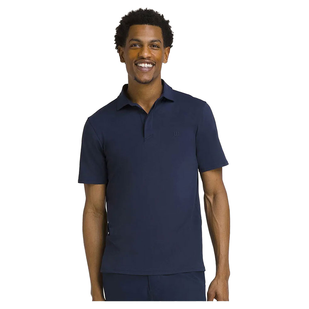 Wilson League Short Sleeve Polo Blau XL Mann Wilson League Short Sleeve Polo Blau XL Mann von Wilson