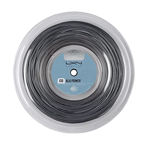 Wilson Luxilon Tennissaite ALU Power 130, Für Tennisschläger, Durchmesser: 1,30 mm, 220 m, Silber, WR8302301130 Wilson Luxilon Tennissaite ALU Power 130, Für Tennisschläger, Durchmesser: 1,30 mm, 220 m, Silber, WR8302301130 von Luxilon