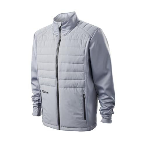 Wilson Herren Golf-Jacke, Tour Padded Jacket, Ultraleichte Isolierung, Gepolsterte Jacke mit Wärmeschutz, Polyester Wilson Herren Golf-Jacke, Tour Padded Jacket, Ultraleichte Isolierung, Gepolsterte Jacke mit Wärmeschutz, Polyester von Wilson
