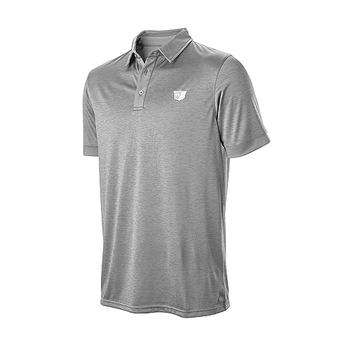 Wilson Staff Herren Golf-Poloshirt, Stripe Heather Polo, Kurzarm, Polyester / Elasthan Wilson Staff Herren Golf-Poloshirt, Stripe Heather Polo, Kurzarm, Polyester / Elasthan von Wilson