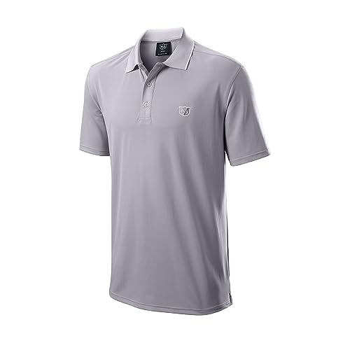 Wilson Staff Herren Golf-Poloshirt, Classic Polo, Kurzarm, Polyester von Wilson