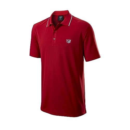 Wilson Staff Herren Golf-Poloshirt, Classic Polo, Kurzarm, Polyester Wilson Staff Herren Golf-Poloshirt, Classic Polo, Kurzarm, Polyester von Wilson