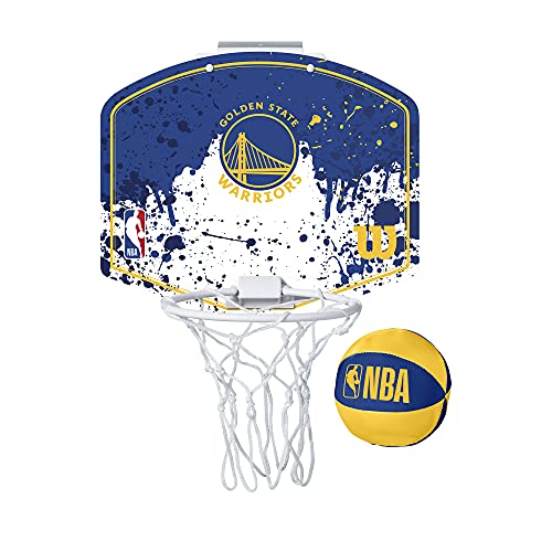 Wilson Mini-Basketballkorb NBA TEAM MINI HOOP, GOLDEN STATE WARRIORS, Kunststoff Wilson Mini-Basketballkorb NBA TEAM MINI HOOP, GOLDEN STATE WARRIORS, Kunststoff von Wilson