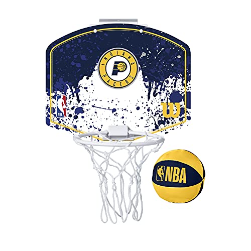 Wilson Mini-Basketballkorb NBA TEAM MINI HOOP, INDIANA PACERS, Kunststoff, TU Wilson Mini-Basketballkorb NBA TEAM MINI HOOP, INDIANA PACERS, Kunststoff, TU von Wilson