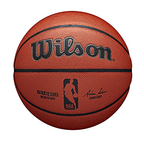 Wilson NBA Authentic Series Basketball – Indoor/Outdoor, Größe 15,2-72,4 cm von Wilson