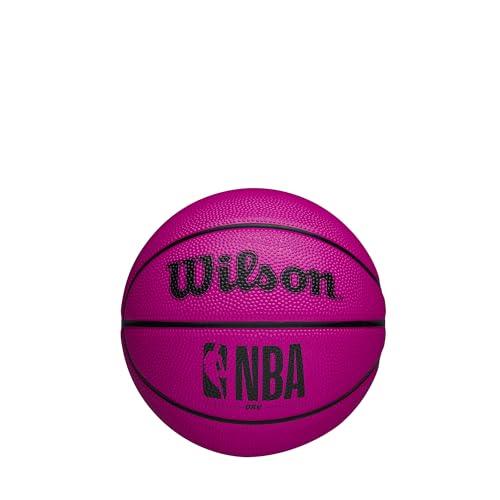 Wilson NBA DRV Mini Ball WZ3012802XB, Womens basketballs, pink, 3 EU von Wilson