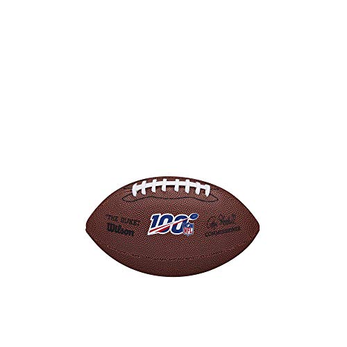 Wilson NFL 100 Mini Football Fußball, braun von Wilson