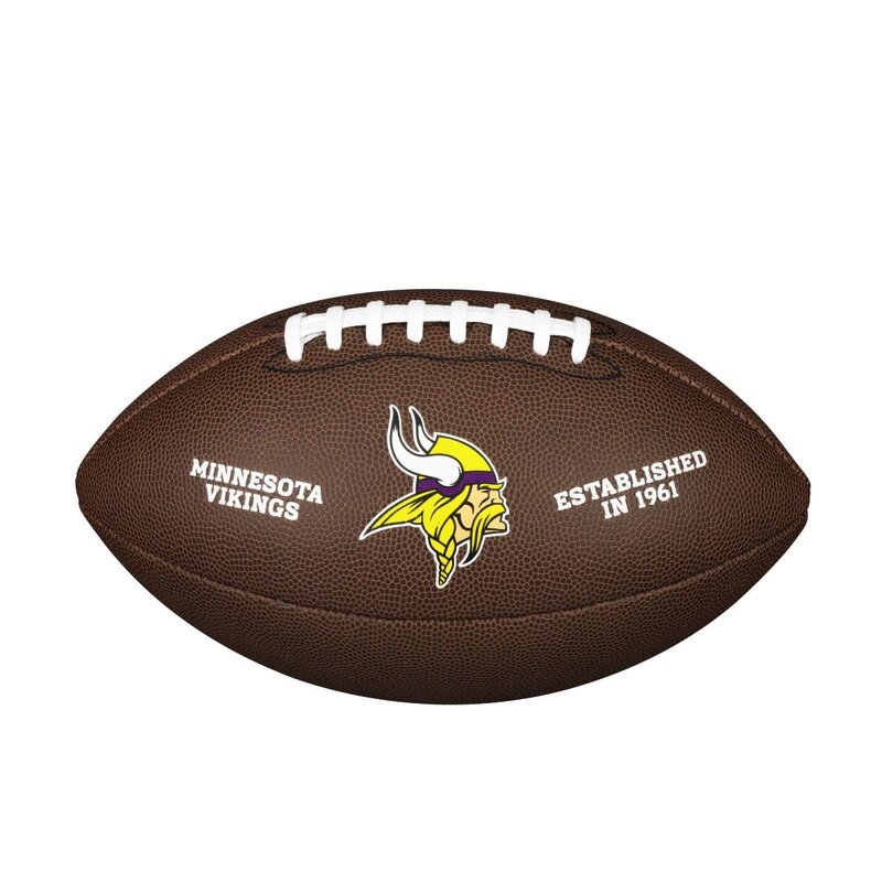 Wilson NFL Team Logo Composite Football Minnesota Vikings von Wilson