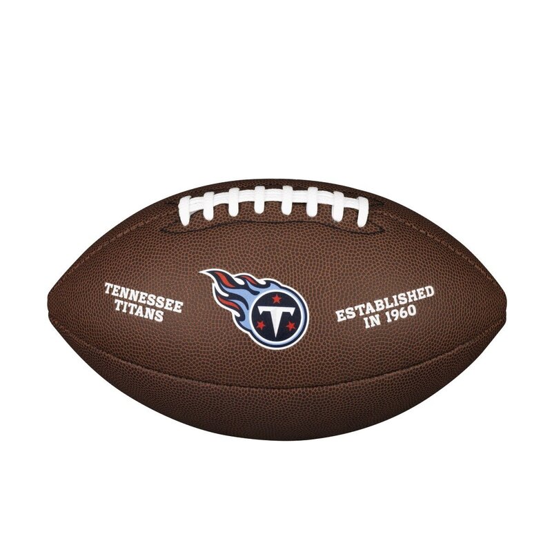 Wilson NFL Team Logo Composite Football Tennessee Titans von Wilson
