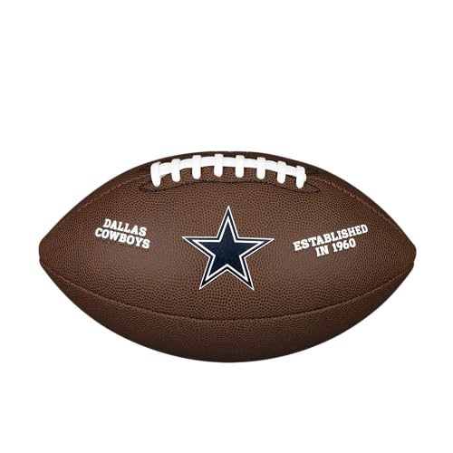 Wilson NFL Team Logo Composite Fußball, Dallas Cowboys, Official von Wilson