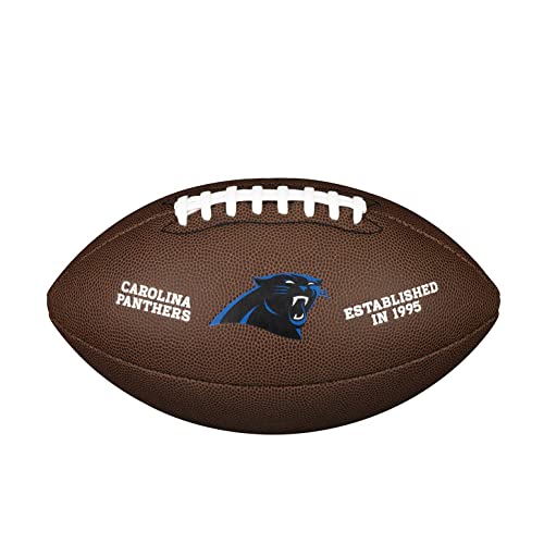 Wilson Unisex-Adult NFL Team Logo Ball, Carolina Panthers, Official Wilson Unisex-Adult NFL Team Logo Ball, Carolina Panthers, Official von Wilson