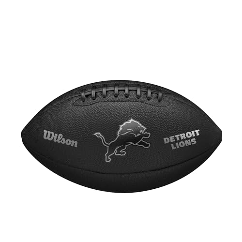 Wilson NFL Team Metallic Premiere Fußball, offizielle Größe, Detroit Lions von Wilson