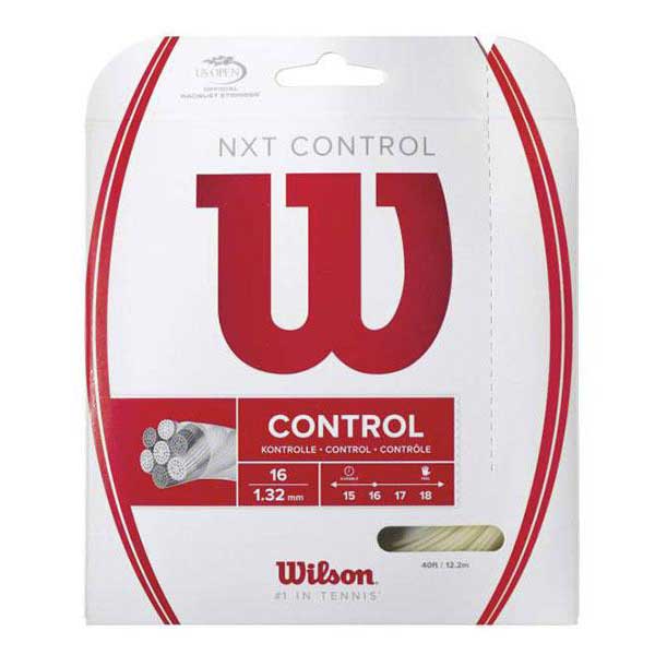Wilson Nxt Control 12.2 M Tennis Single String Beige 1.32 mm Wilson Nxt Control 12.2 M Tennis Single String Beige 1.32 mm von Wilson