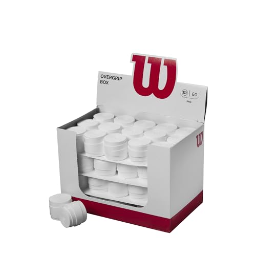 Wilson Overgrip Pro 60er Griffbänder, Weiß, 60 Ersatzgriffbänder Wilson Overgrip Pro 60er Griffbänder, Weiß, 60 Ersatzgriffbänder von Wilson