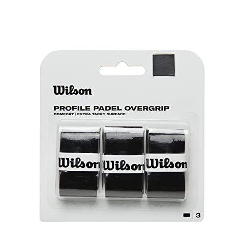 Wilson Unisex-Adult profil overgreb Griffband, Schwarz, 3 pack EU Wilson Unisex-Adult profil overgreb Griffband, Schwarz, 3 pack EU von Wilson