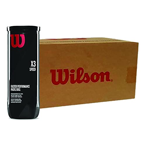 Wilson Padel X3 Speed Box (24 Schläuche mit 3 Zeilen) von Wilson