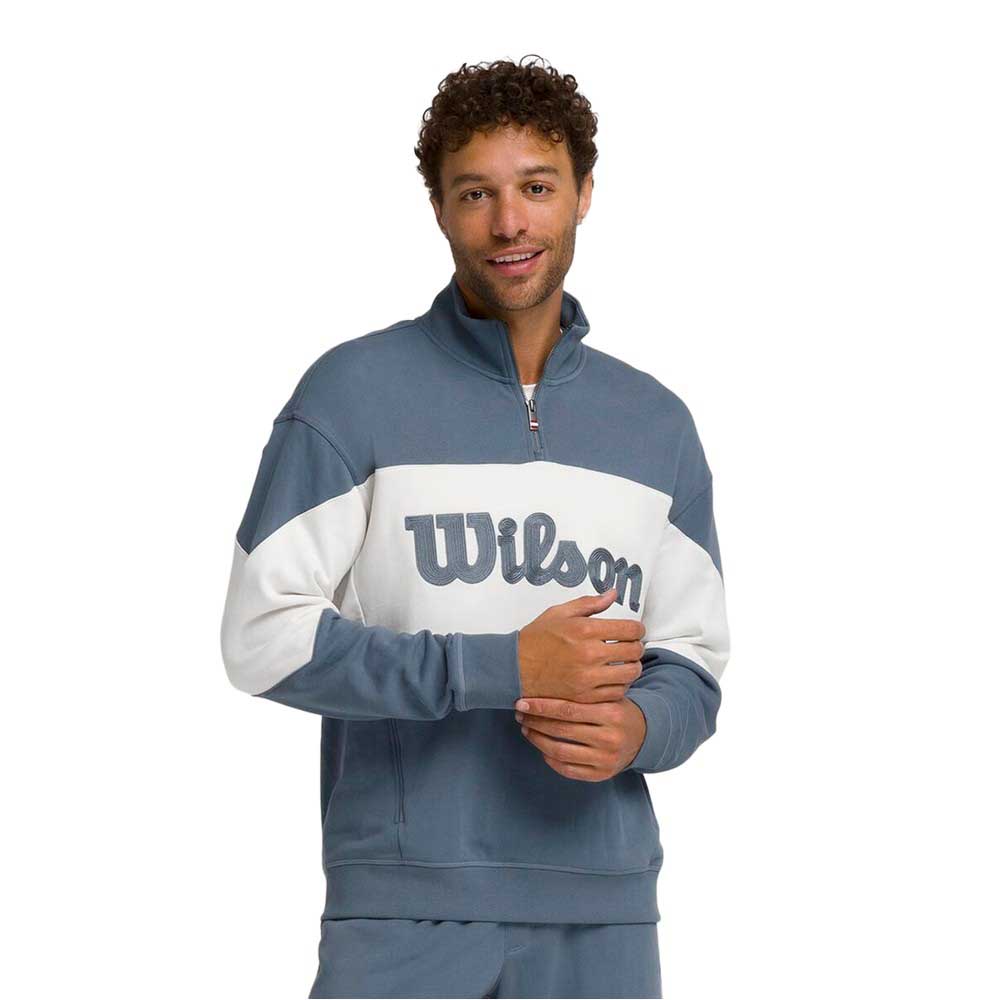 Wilson Parkside Half Zip Sweatshirt Blau XL Mann Wilson Parkside Half Zip Sweatshirt Blau XL Mann von Wilson