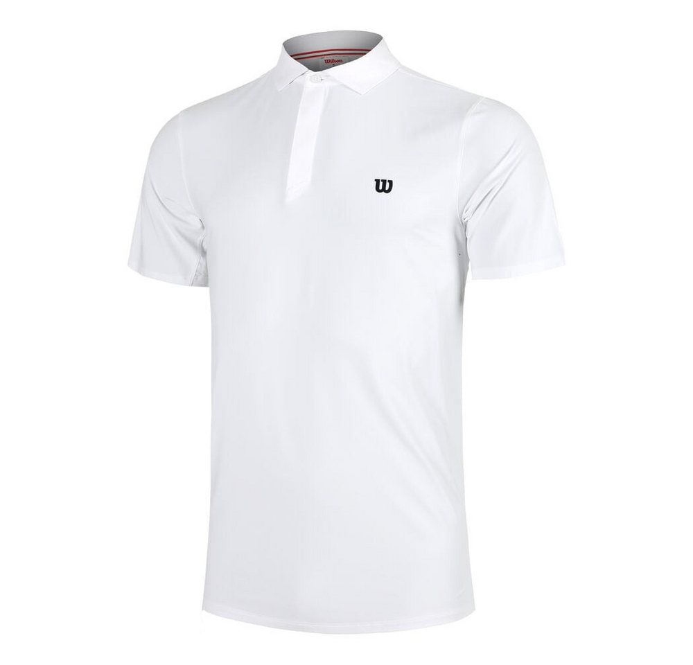 Wilson Poloshirt M League Bright White Wilson Poloshirt M League Bright White von Wilson