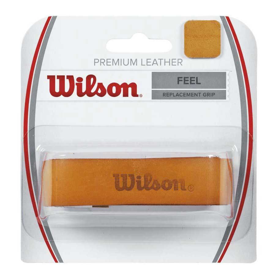 Wilson Premium Leather Tennis Grip Braun von Wilson