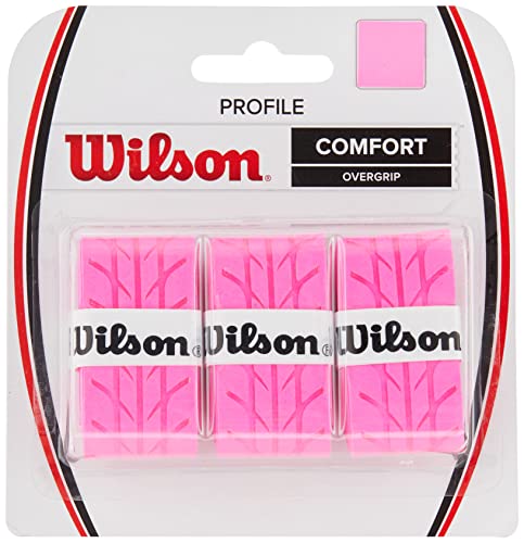 Wilson Profile Tennis Overgrip, 3er-Pack, Pink. Wilson Profile Tennis Overgrip, 3er-Pack, Pink. von Wilson