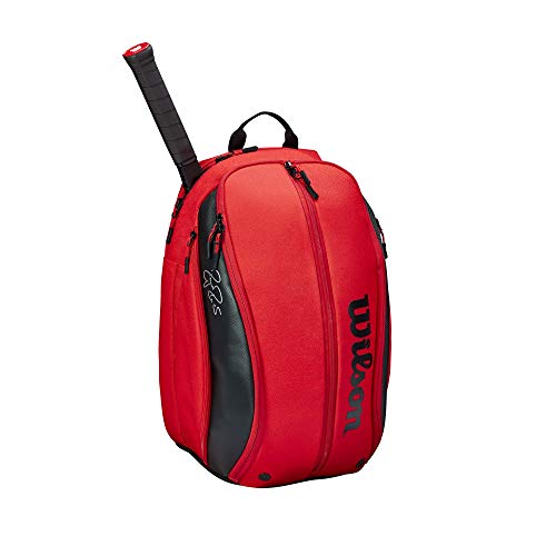 Wilson RF DNA Tennisrucksack, Rot, Einheitsgröße Wilson RF DNA Tennisrucksack, Rot, Einheitsgröße von Wilson