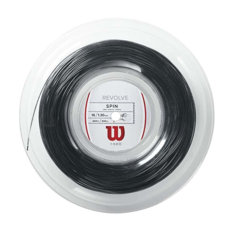 Wilson Revolve 200 M Tennis Reel String Schwarz 1.30 mm von Wilson