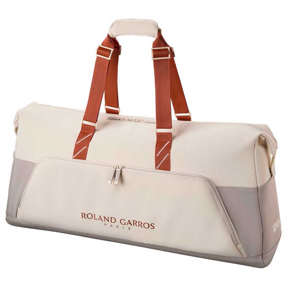 Wilson Roland Garros 2025 Large Duffle Bag Beige von Wilson