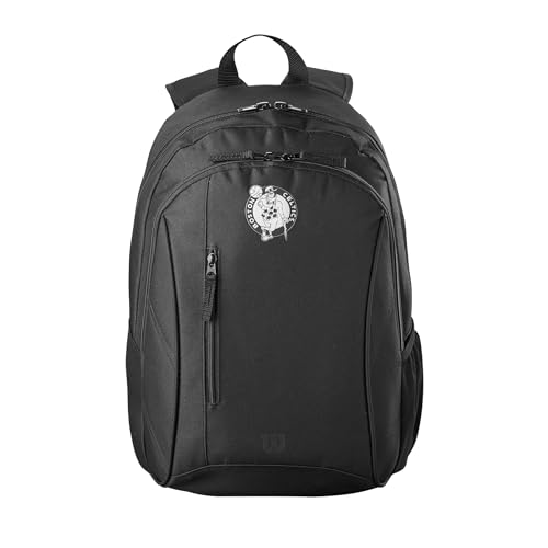 Wilson Rucksack NBA Team, Geeignet für 1 Basketball in offizieller Größe, Team-Logo in Silber, Polyester von Wilson