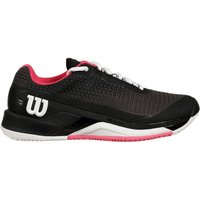 Wilson Rush Pro 4.0 CLY Sandplatzschuh Damen in schwarz, Größe: 37 1/3 von Wilson