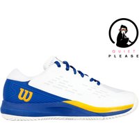 Wilson Rush Pro Ace Quiet Please Sandplatzschuh Damen Weiß - 38 Wilson Rush Pro Ace Quiet Please Sandplatzschuh Damen Weiß - 38 von Wilson
