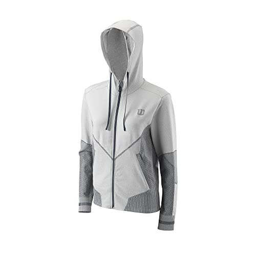 Wilson Rush Pro Jacke Blanc/India Ink/L Wilson Rush Pro Jacke Blanc/India Ink/L von Wilson