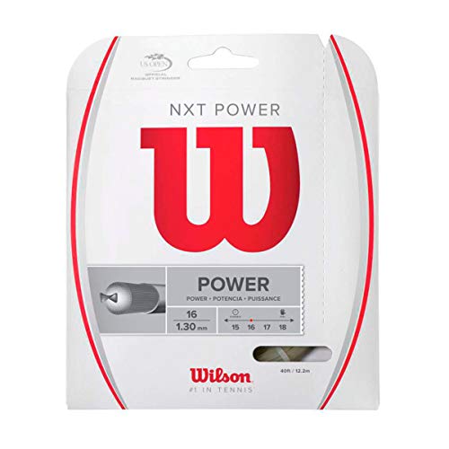Wilson Unisex – Erwachsene Saitenset NXT Power, Natural, 12,2 Meter Wilson Unisex – Erwachsene Saitenset NXT Power, Natural, 12,2 Meter von Wilson
