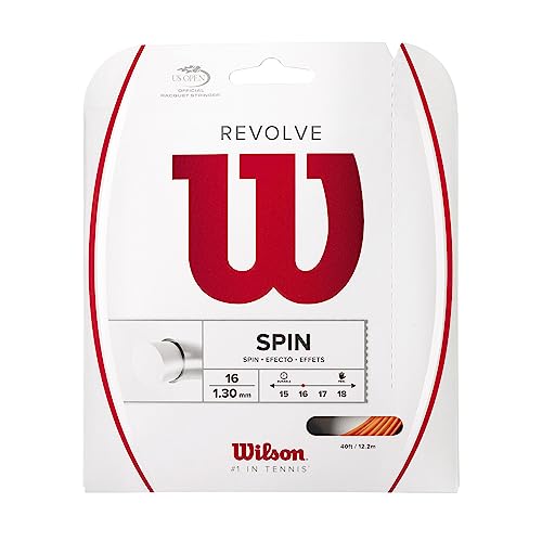 Wilson Unisex Tennissaite Revolve, orange, 12,2 Meter, 1,30 mm, WRZ946200 Wilson Unisex Tennissaite Revolve, orange, 12,2 Meter, 1,30 mm, WRZ946200 von Wilson