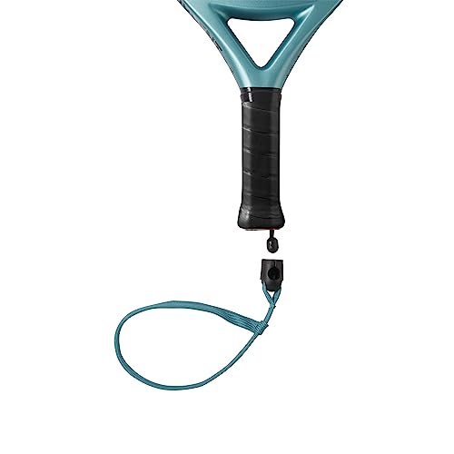 Wilson Schlaufe für Padel-Schläger, Double Braid Cinch Zipcord, Doppelte Flechtung, Austauschbar, Blau von Wilson