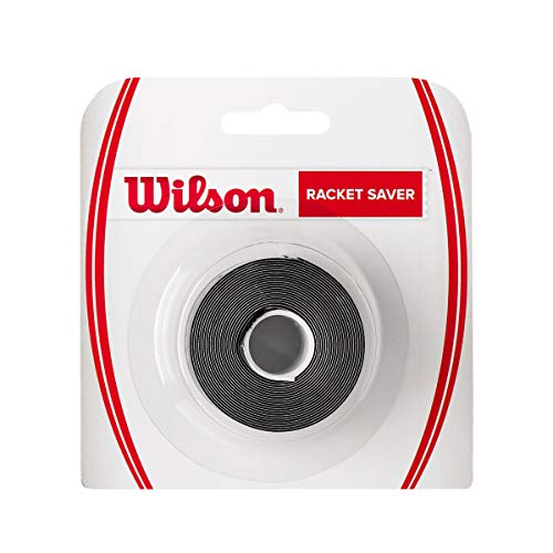Wilson Schutzband für Schläger, Racket Saver, schwarz, WRZ522800 von Wilson
