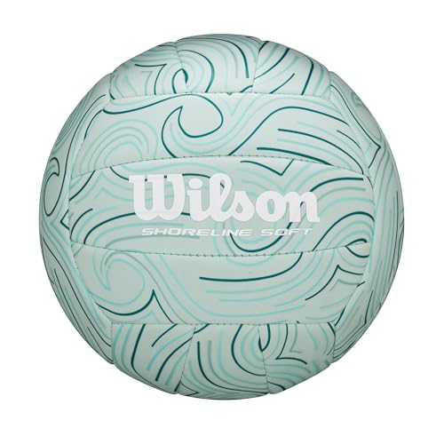 Wilson Shoreline Soft Gen Green Volleyball, Hellblau Wilson Shoreline Soft Gen Green Volleyball, Hellblau von Wilson