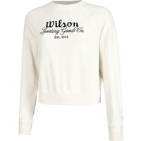 Wilson Sideline Crew Sweatshirt Damen in beige, Größe: XL von Wilson