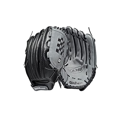 Wilson Sporting Goods Herren A360 Slowpitch 14" Handschuh, schwarz, Large Wilson Sporting Goods Herren A360 Slowpitch 14" Handschuh, schwarz, Large von Wilson