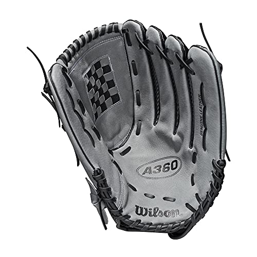 WILSON Herren A360 Slowpitch 14" LHT Handschuh, schwarz, Large WILSON Herren A360 Slowpitch 14" LHT Handschuh, schwarz, Large von Wilson