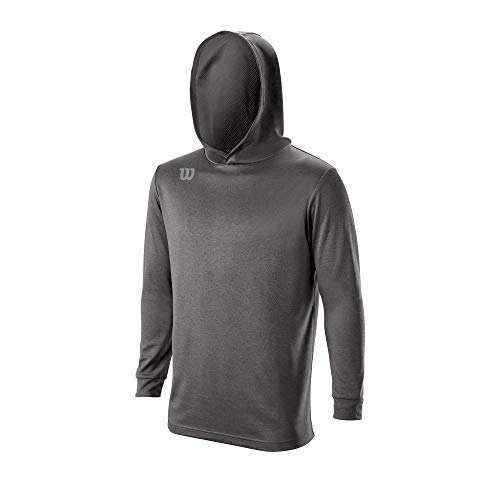 Wilson Sporting Goods Herren Basketball Shooting Hoodie, Herren, Jacke, Wilson Basketball Shooting Hoodie, anthrazit, Medium Wilson Sporting Goods Herren Basketball Shooting Hoodie, Herren, Jacke, Wilson Basketball Shooting Hoodie, anthrazit, Medium von Wilson