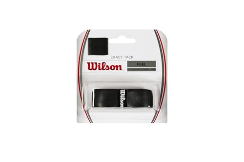 Wilson Squash-Griffband, Exact Tack Grip, Ersatzgriffband, Schwarz, WRR937200 von Wilson