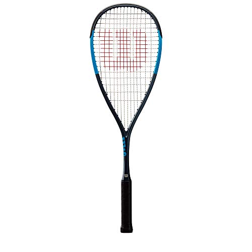 Wilson Squash-Schläger, Ultra Light, Unisex, Ausgewogener Balance, Silber/Blau, WRT910430 von Wilson