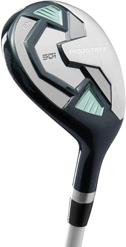 Wilson Staff Golfschläger, Pro Staff SGI Hybrid 6, Für Damen, Für Rechtshänder, Schaft aus Graphit, Silber/Grün, WGD152100 Wilson Staff Golfschläger, Pro Staff SGI Hybrid 6, Für Damen, Für Rechtshänder, Schaft aus Graphit, Silber/Grün, WGD152100 von Wilson