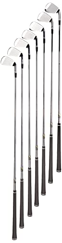 Wilson Staff Golfschläger-Eisensatz, Staff Model CB, 4-PW, R-Flex, Für Linkshänder, Schaft aus Stahl, 7-teilig, Silber, WGR20004LR Wilson Staff Golfschläger-Eisensatz, Staff Model CB, 4-PW, R-Flex, Für Linkshänder, Schaft aus Stahl, 7-teilig, Silber, WGR20004LR von Wilson
