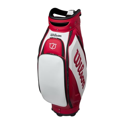 Wilson Staff Tour Bag Rot/Weiß Wilson Staff Tour Bag Rot/Weiß von Wilson